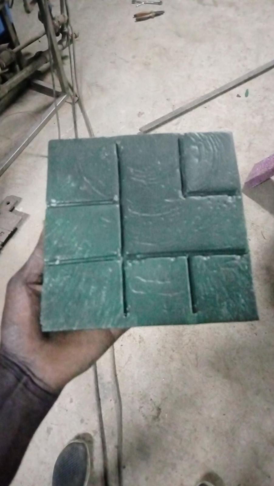 Prototype composite tile